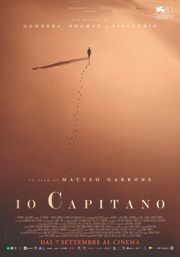 La locandina di Io Capitano di Matteo Garrone