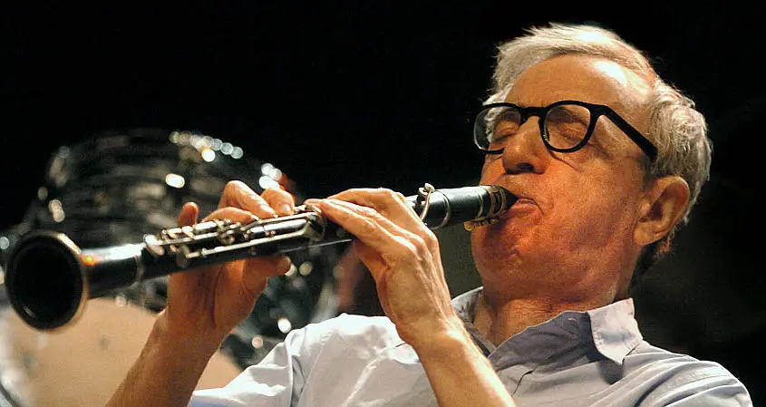 Woody Allen al clarinetto per la New Orleans Jazz Band