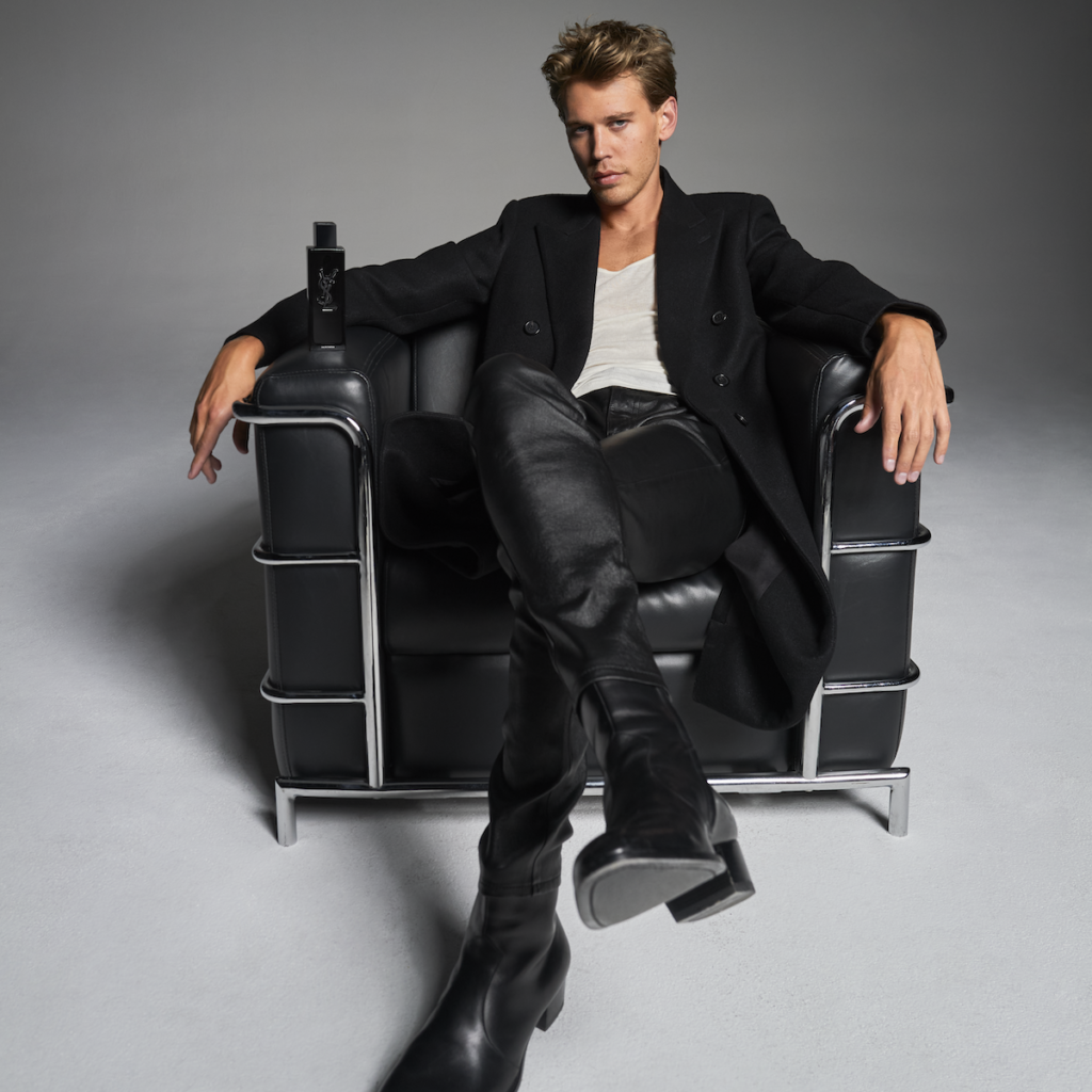 Austin Butler testimonial di Myslf di YSL