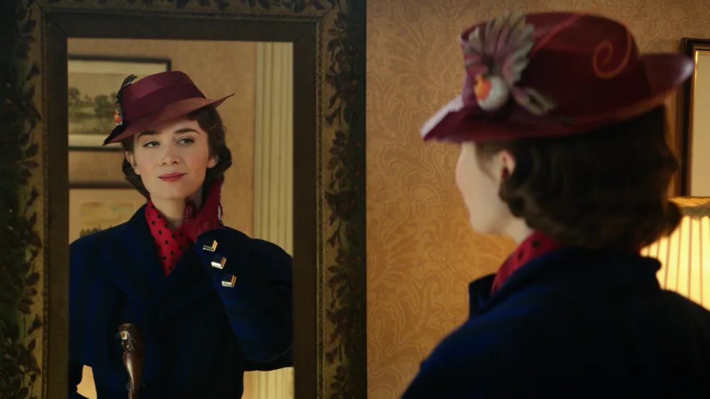 Emily Blunt ne Il ritorno di Mary Poppins