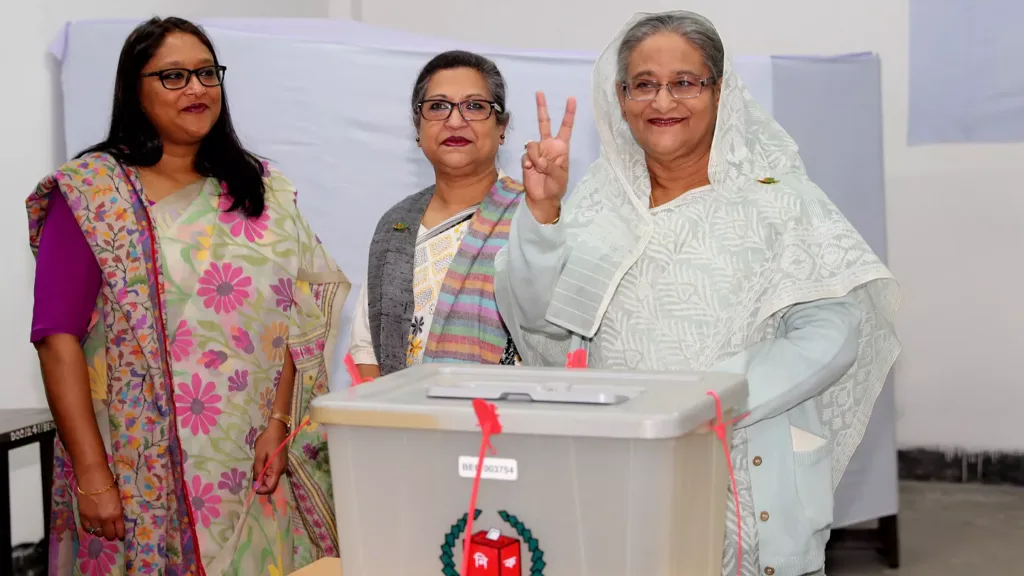 Sheikh Hasina, leader della lega Hawami, al potere in Bangladesh da 3 mandati consecutivi