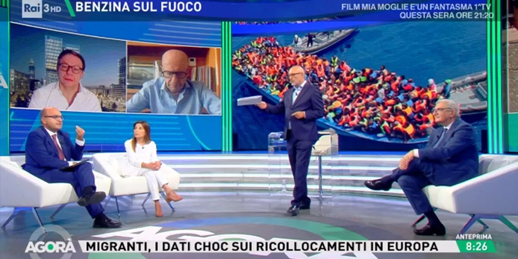 Roberto Inciocchi conduce Agorà su Rai3