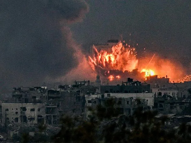 La guerra Israele-Hamas in un'immagine del Corriere della Sera
