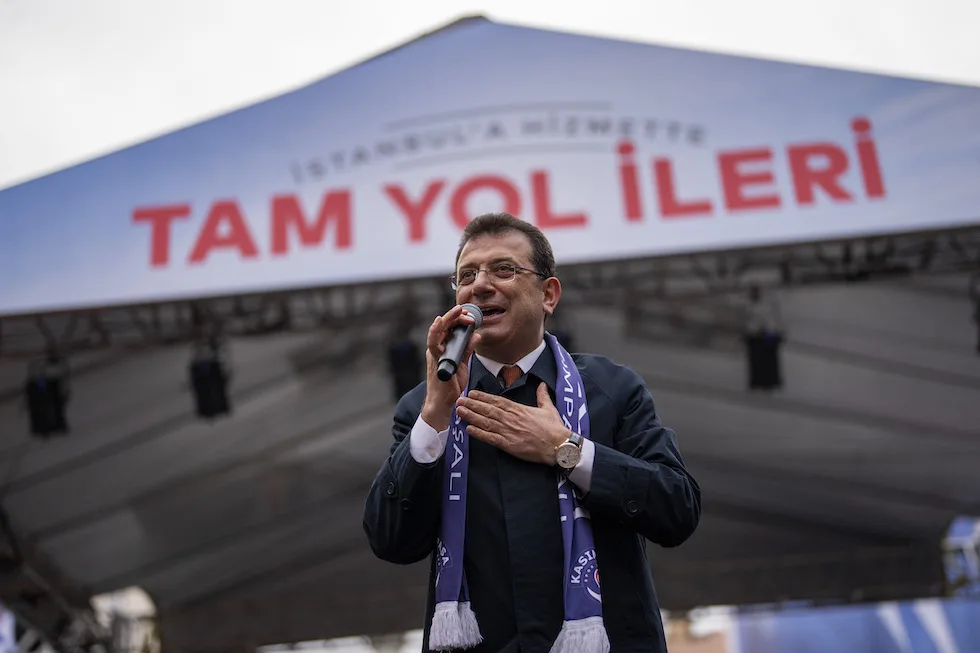 Ekrem Imamoglu, Sindaco di Istanbul e candidato per il CHP, Partito Popolare Repubblicano (©Francisco Seco/AP)