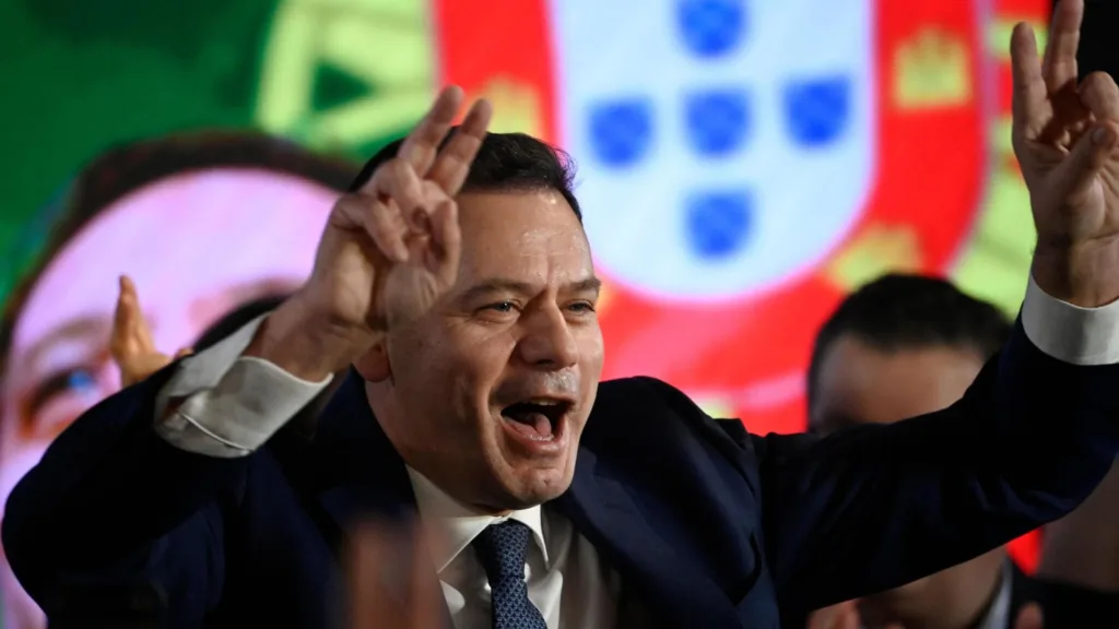 Luís Montenegro, leader di Alleanza democratica, la coalizione di centro-destra