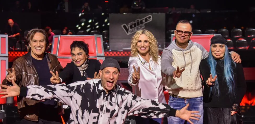 Un momento di The Voice Senior su Rai1