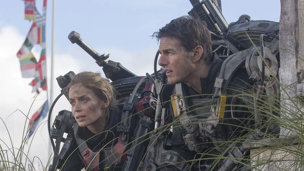 Tom Cruise ed Emily Blunt in Edge of Tomorrow - Senza domani 